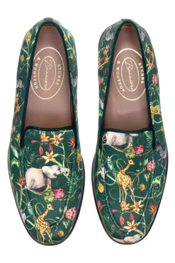 Africa Emerald Silk Venetian (Men)<Stubbs & Wootton Fashion