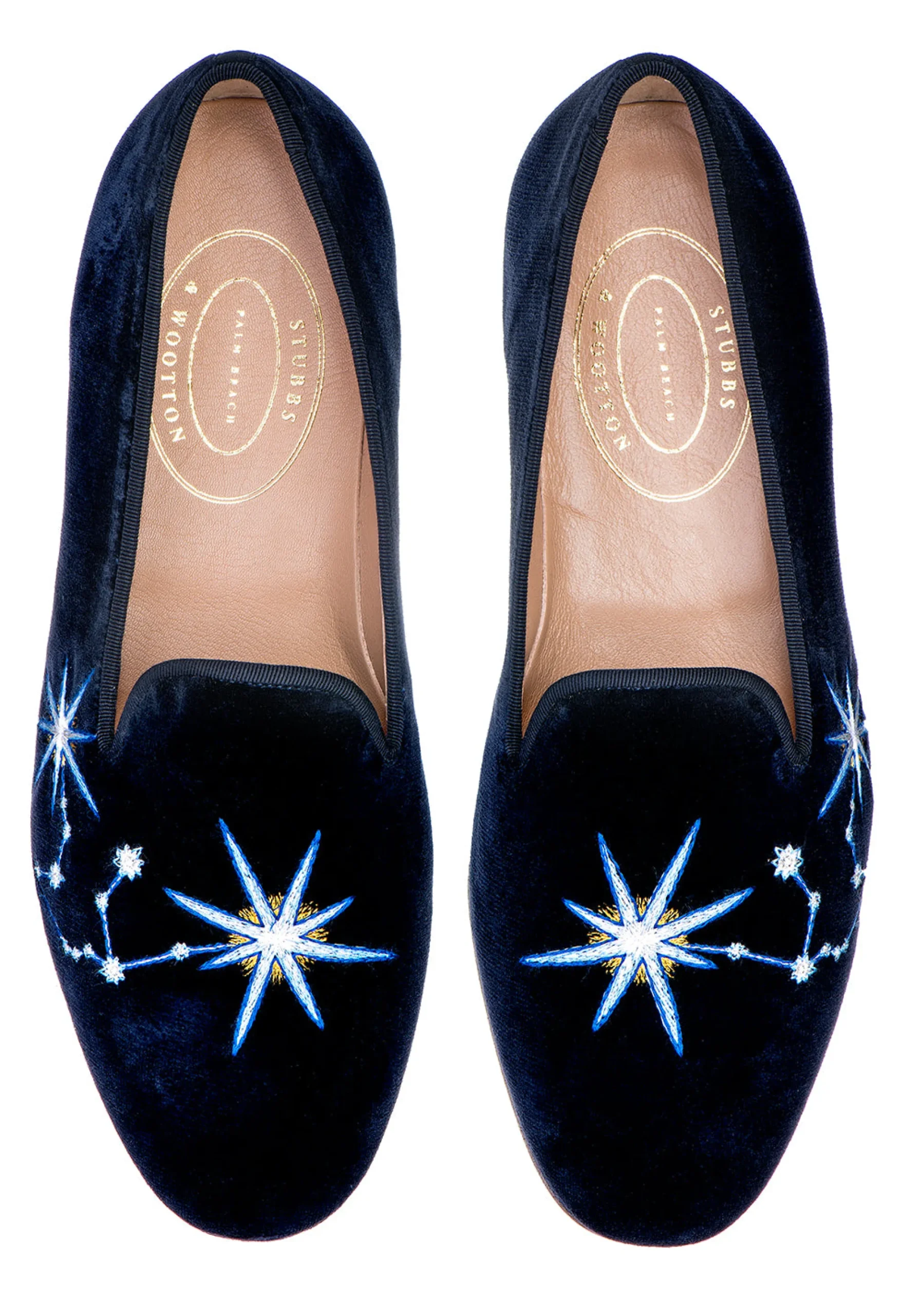 Aquarius Velvet Slipper (Men)<Stubbs & Wootton Fashion