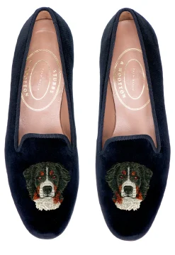 Bernese Velvet Slipper (Men)<Stubbs & Wootton New