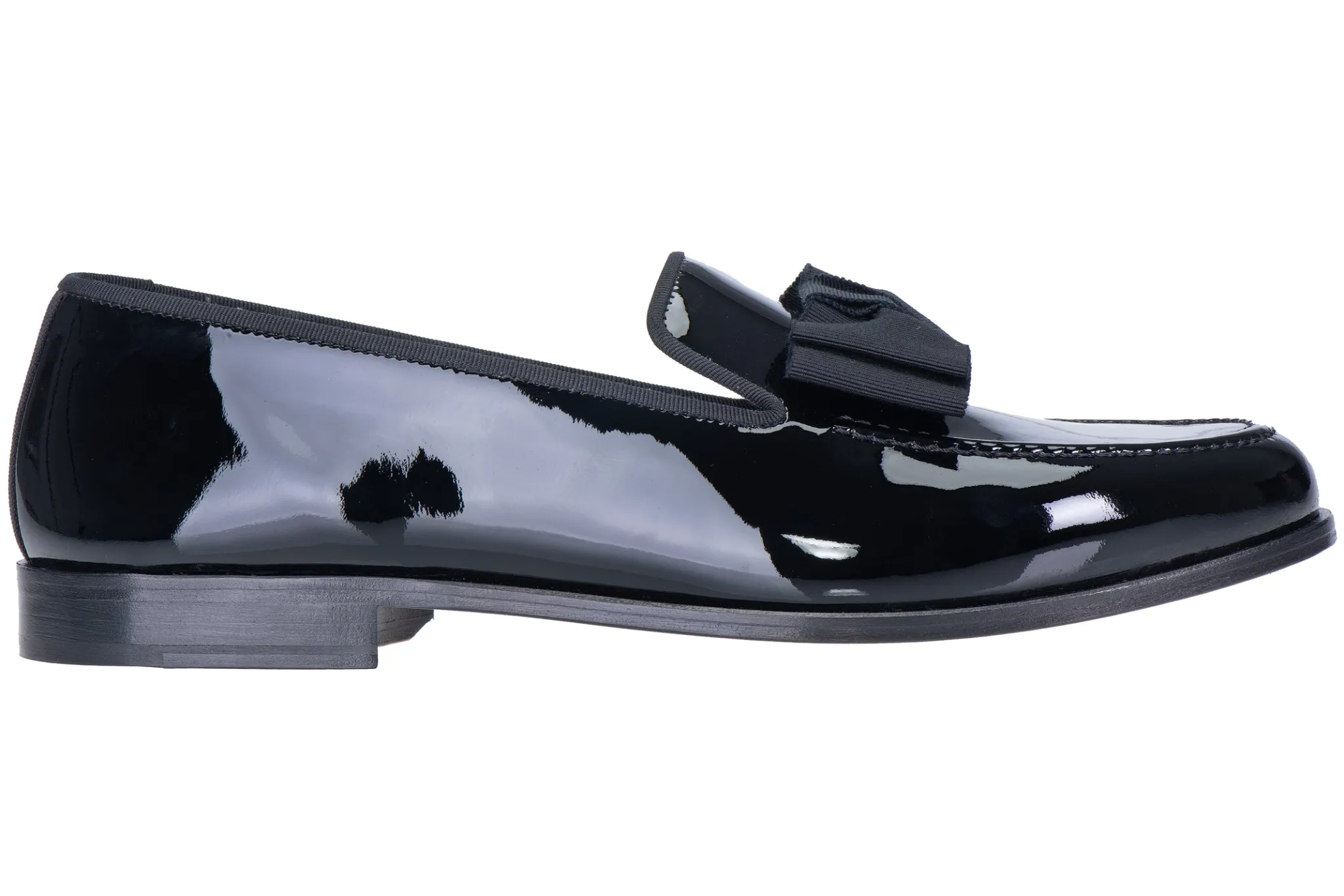 Bow Patent Leather Venetian (Men)<Stubbs & Wootton Clearance