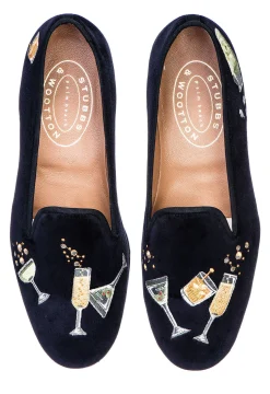Celebrate Velvet Slipper (Narrow)<Stubbs & Wootton Hot