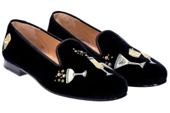 Celebrate Velvet Slipper (Narrow)<Stubbs & Wootton Hot