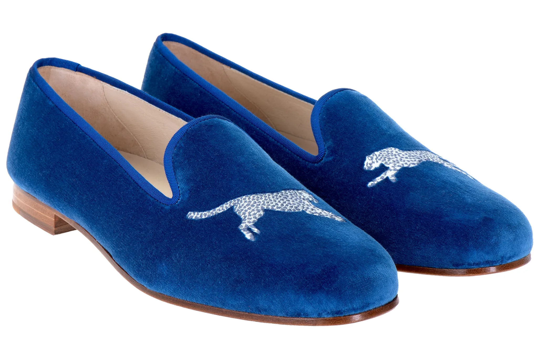 Cheetah Velvet Slipper (Men)<Stubbs & Wootton Sale