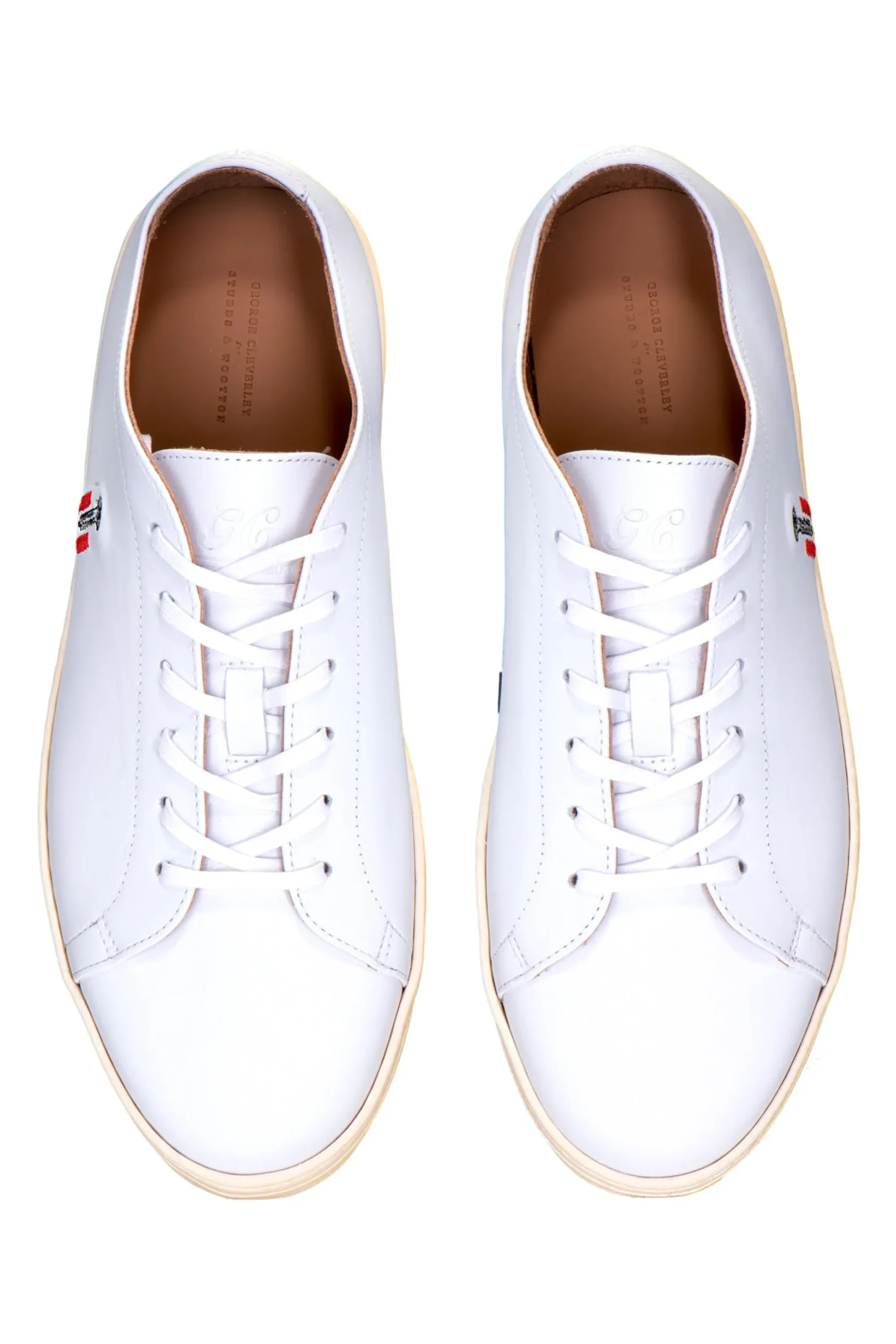 College Calf Leather Trainer (Men)<Stubbs & Wootton Best