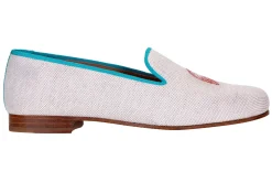 Conch Helm Linen Slipper (Men)<Stubbs & Wootton Sale