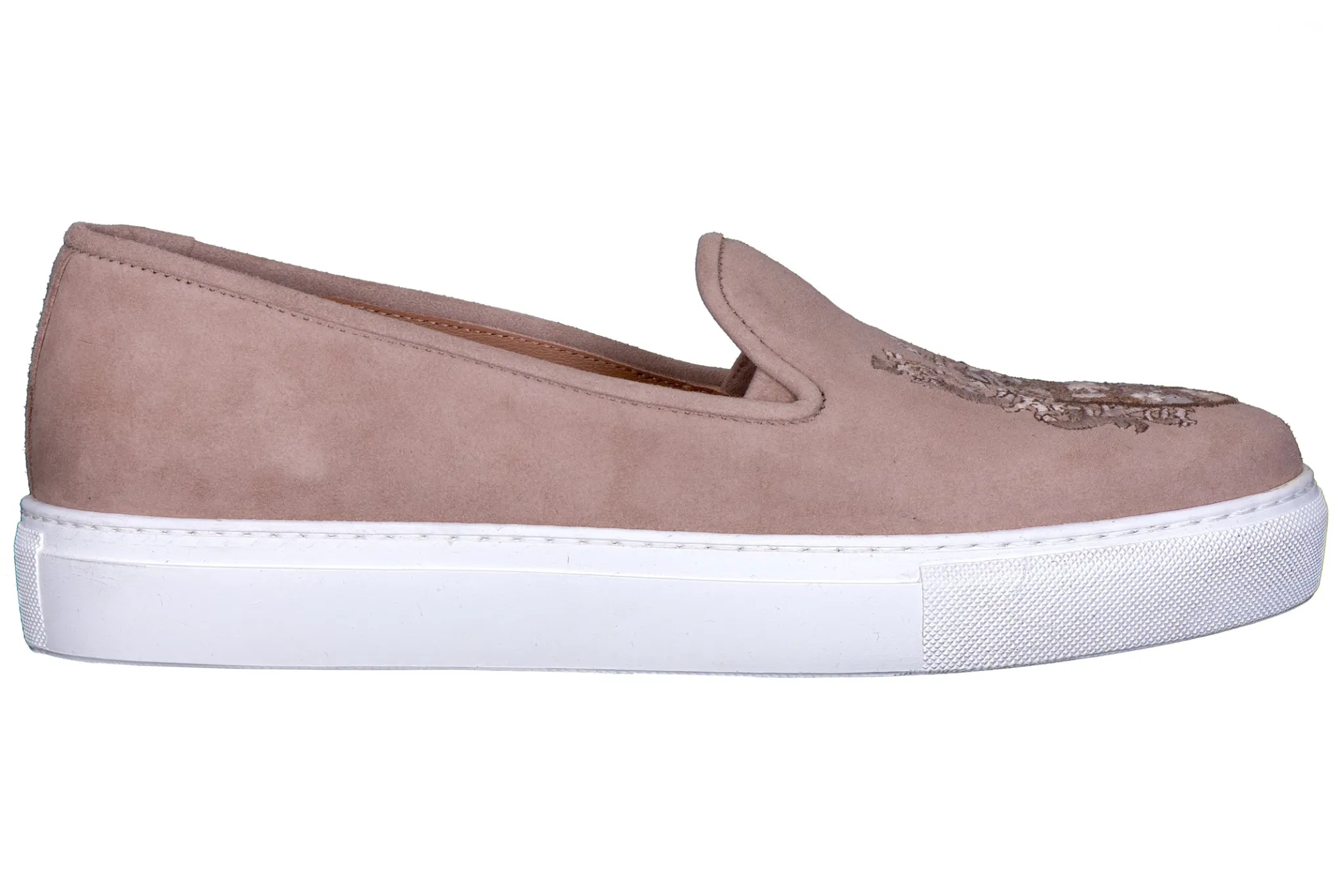 Crest Taupe Suede Sneaker (Women)<Stubbs & Wootton Discount