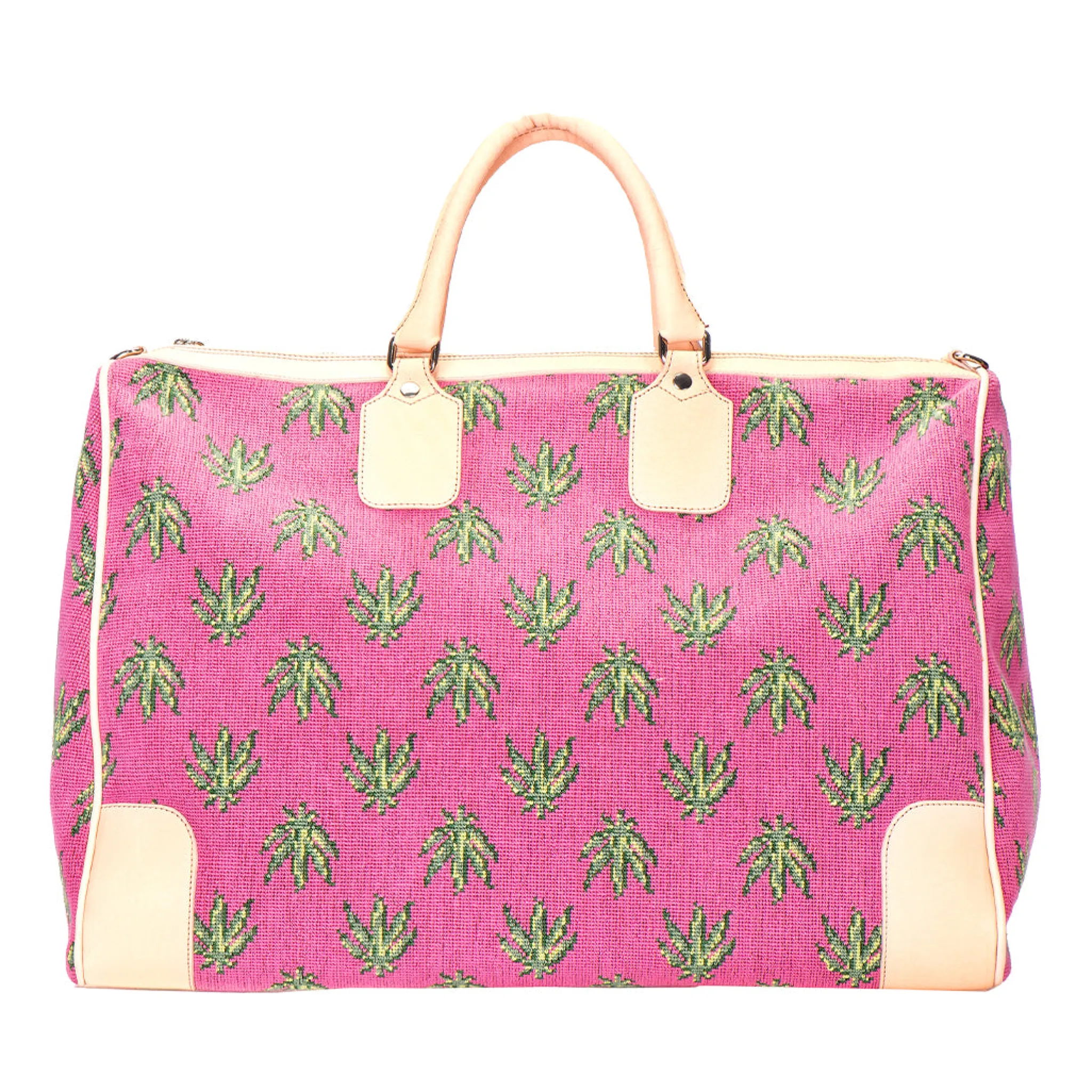 Hemp Needlepoint Weekender<Stubbs & Wootton Sale