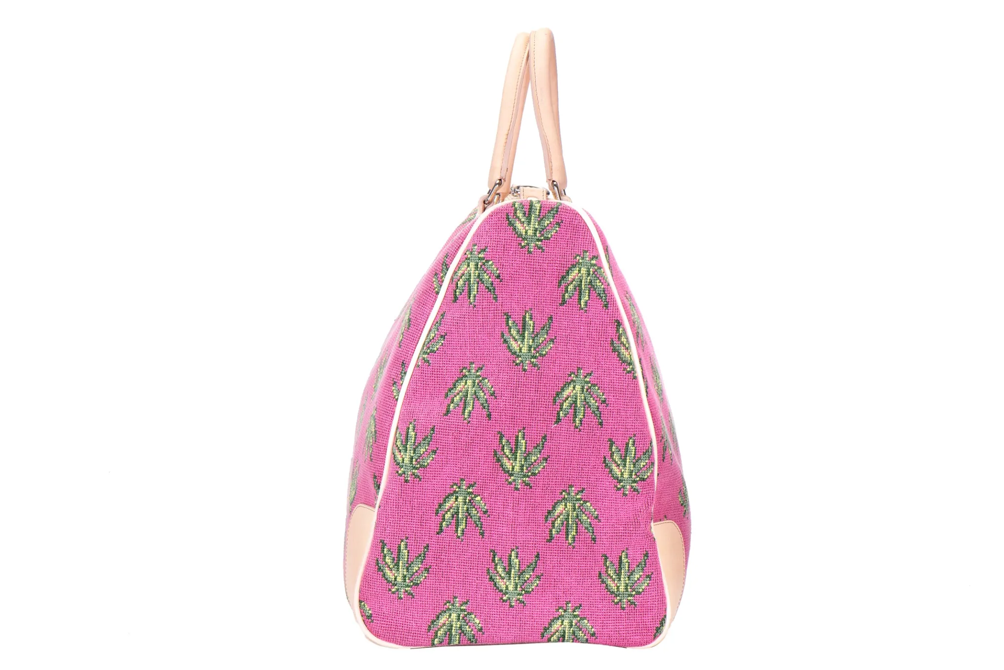 Hemp Needlepoint Weekender<Stubbs & Wootton Sale