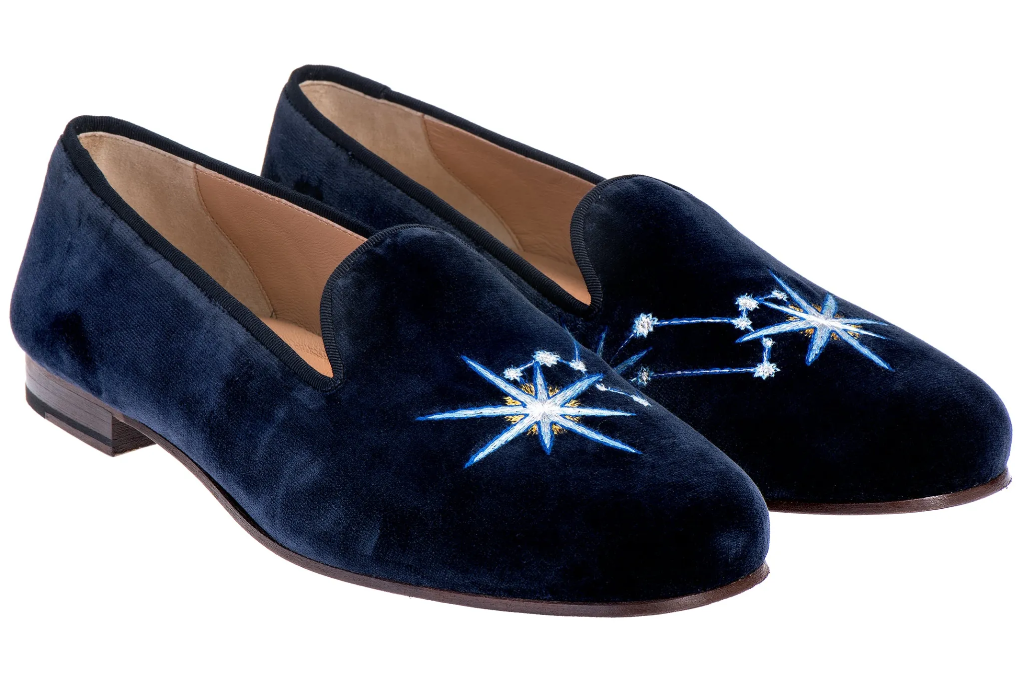 Leo Velvet Slipper (Men)<Stubbs & Wootton Fashion