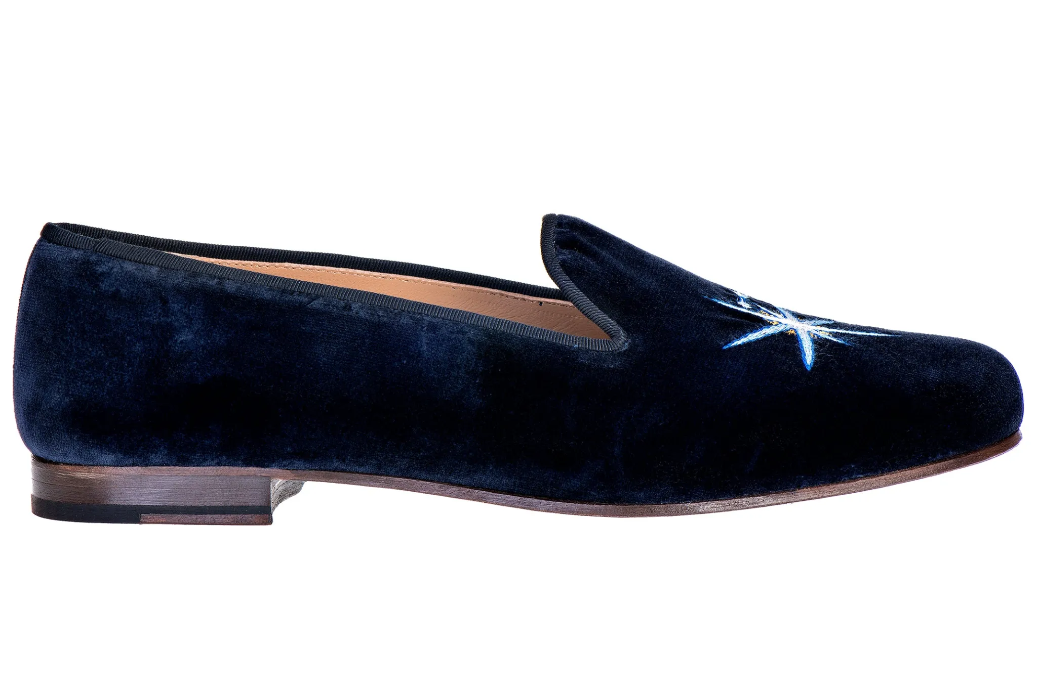Leo Velvet Slipper (Men)<Stubbs & Wootton Fashion