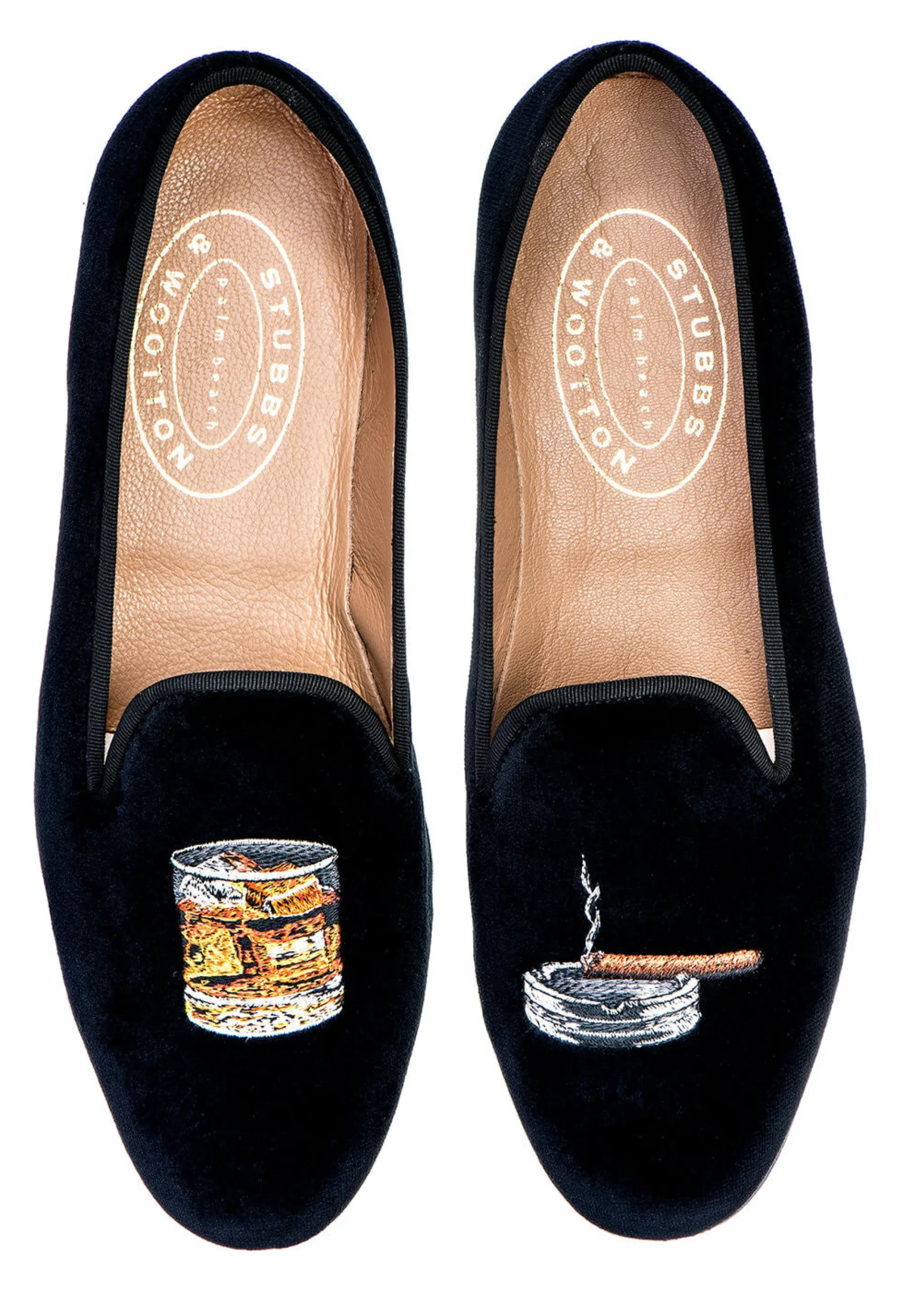 Scotch Velvet Slipper (Men)<Stubbs & Wootton New