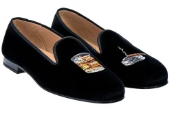 Scotch Velvet Slipper (Men)<Stubbs & Wootton New