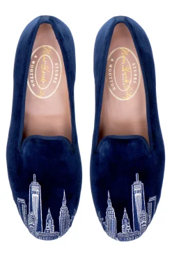 Skyline Velvet Slipper (Men)<Stubbs & Wootton Clearance