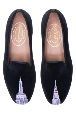 Skyscraper Velvet Slipper (Men)<Stubbs & Wootton Hot