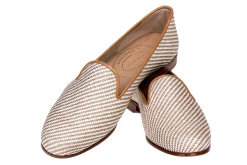 Straw Raffia Slipper (Women)<Stubbs & Wootton Outlet
