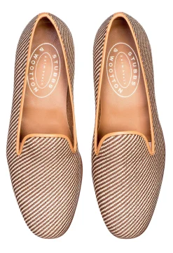 Straw Raffia Slipper (Wide)<Stubbs & Wootton Best