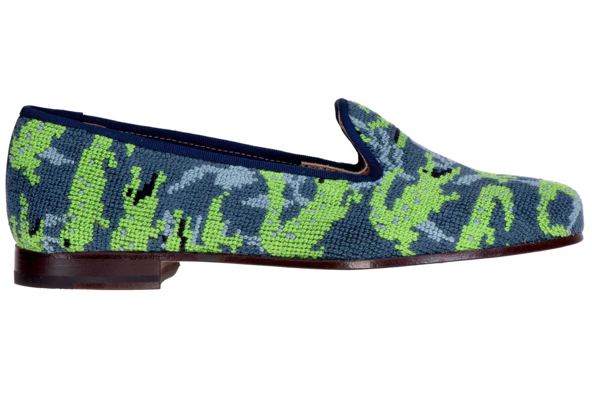 Wetlands Needlepoint Slipper (Women)<Stubbs & Wootton Best