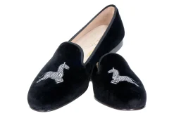Zebra Velvet Slipper (Men)<Stubbs & Wootton Discount
