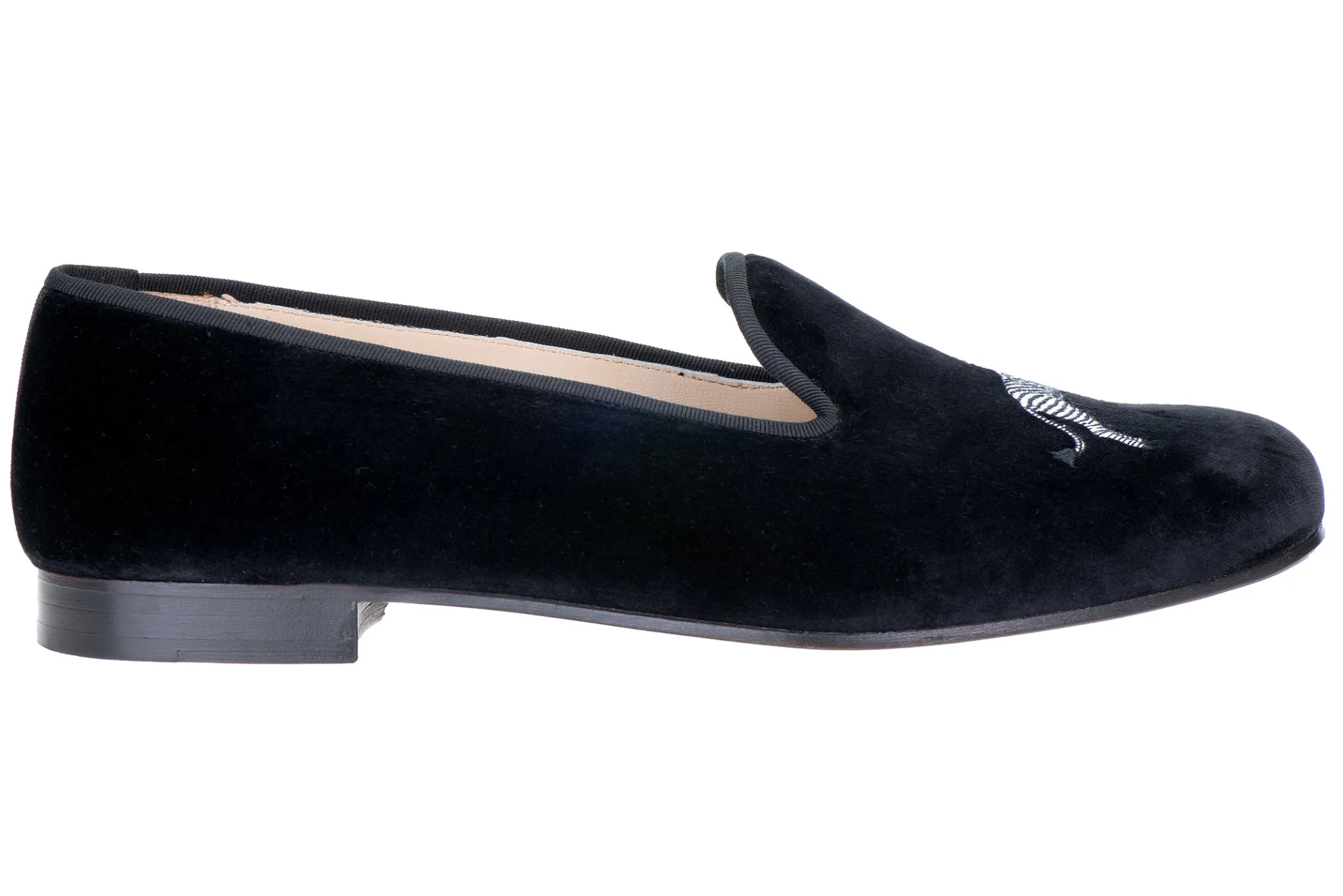 Zebra Velvet Slipper (Women)<Stubbs & Wootton Outlet